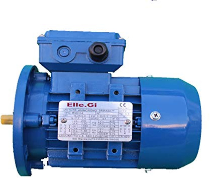 ®ELLE.GI - Motor IE1 Dreiphasig 0,25 kW 0,34 PS 230/400 VAC 4-polig 50 Hz B5