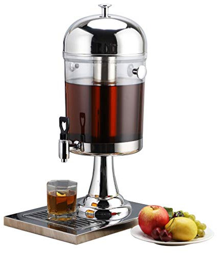 Aprilhp Dispensador de Bebidas Frías, Dispensadores de Agua Fría y Fuentes con Grifo, Ideal para Limonada, Jugo, Punch, 8L/16L/24L 8L