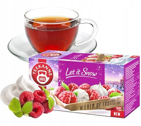 TEEKANNE Tee mit Baiser- und Himbeergeschmack Geschmack 6er-Set (20 x 2,25 g) Früchtetee