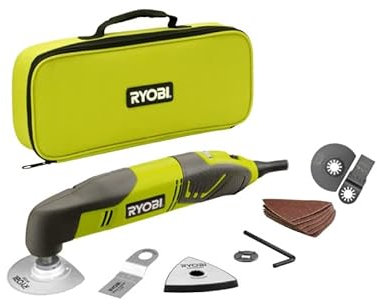 Confezione RYOBI Utensile multifunzione RMT200-S - 200W - kit di taglio - RAK02MT