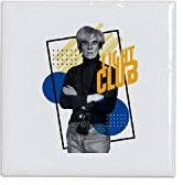 Fabulous Piastrella in ceramica decorativa - Light Club Parodie - Gioco di parole umorismo pop art, 4,5 x 4,5 cm