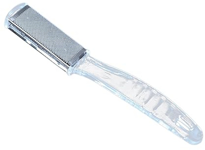 Lima de Pie de Doble Cara de Acero Inoxidable para Pedicura | Quita Callos y Piel Muerta, Cuidado de Pies, Herramienta para Spa de Pedicura Color Aleatorio