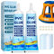 kintsukuroi 120ml Flickzeug Luftmatratze, Transparentes Pool Reparaturset, Pool Flicken PVC Reparaturset, für PVC-Aufblasbares Spielzeug, Schlauchboot, PVC-Schwimmbad, Schnelle Reparatur