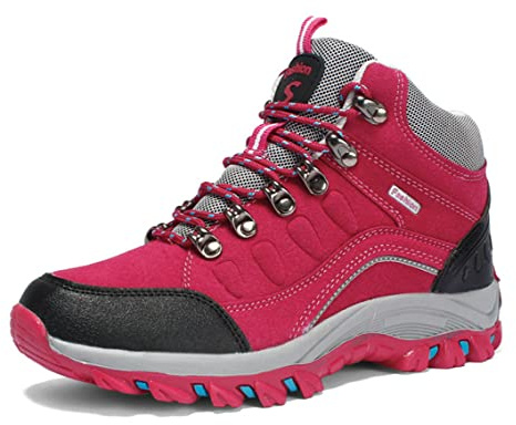 Botas De Senderismo para Mujer Impermeables Antideslizantes Escalada Trekking Zapatillas Outdoor Botines Zapatos De Senderismo