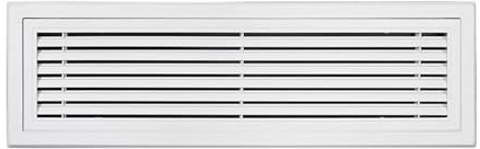 Rejilla de ventilación central de ABS moderna con filtro rectangular decorativo para ventilación de oficina y cocina, cubierta de ventilación HVAC para un mejor flujo de aire
