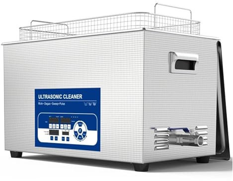 Large Capacity Ultrasonic Cleaner 30L 40KHz Digital Sweep Degas Pulse Stubborn Oil Rust Washer Home Appliance(30L 800W 40KHz)