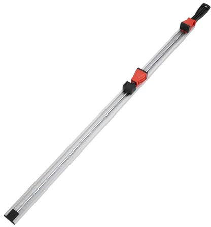 Straight Edges Guide, 34.6 Inch NGX Clamp Circular Saw Guide Rail for Circular Saws, Aluminum Alloy Edges Straight Cut Guide for Router Tool, for Woodworking, Contractors,