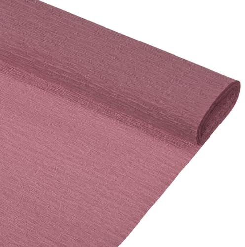 QUARKZMAN 2 Stück Krepppapier Grün, 2.5m x 25cm Floristen Krepp Papier Bunt für Handwerke, Party, Schulpapier, Kräuselpapier, Verpackung, Blumen DIY