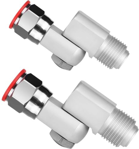 Ounfhtrttk Paquete de 2 Juntas Giratorias de Repuesto 235486, Rosca de 7/8, Pivote de Rotación de 180°, Compatible con Pulverizadores y Extensiones.