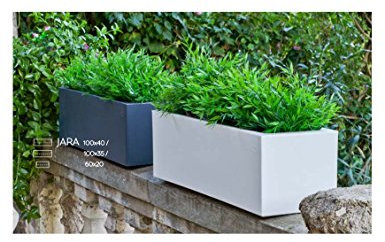 Jardinière blanche 100