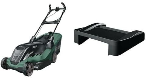 Bosch Tondeuse à Gazon AdvancedRotak 750 (1700 Watt, Largeur de Coupe : 44 cm, Tond jusqu'à 750 m², dans Une boîte en Carton) & Kit multchin pour Tondeuse - AdvancedRotak de 5ème génération