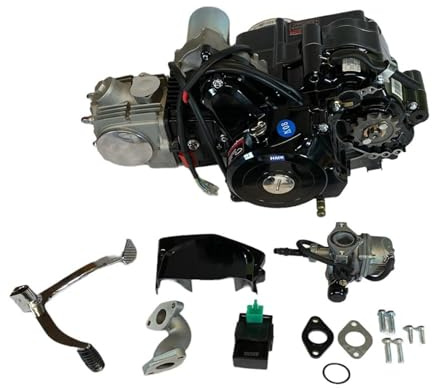 4T Mot. Set 125 ccm vollautomatik Rückwärtsgang E-Start. oben Luftgekühlt