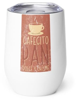 Humour Cafecito Chisme Espagnol Graphique Jeu de mots Hilarant Baguettes Croissants Hommes