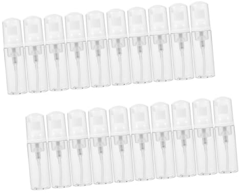 NOLITOY 20piezas Botella De Limpiador Facial Dosificador De Espuma Botellas De Espuma Presión Para Champú Loción Uso Ducha Dosificador Recargable