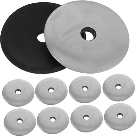 SOPOTUTU Lot de 10 Rondelles Collées en Acier Inoxydable Joint en Epdm, Fixation Étanche Résistante à L'usure et Haute Température, pour Usage Domestique et Industriel
