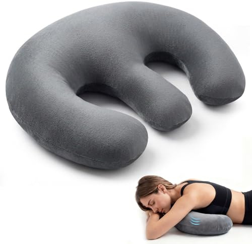 Wapasezyar Breast Pillow for Massage, Spa Massage Breast Pillow, Beauty Salon Chest Support Pillow, Chest Support Pillow for Beauty Salon, for Salon, Bed, Spa, Beauty Pillow, Cradle