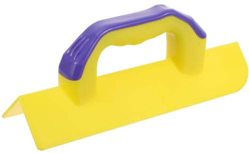 FRCOLOR Llana para Esquinas Interiores y Exteriores para Aplicar Yeso y Mejorar Eficiencia de Acabado de Hormigón de Plástico Herramienta de Construcción en Superficies de Pared