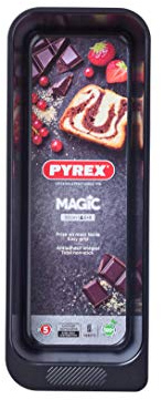 Pyrex Magic Molde para Horno, Negro, 30 cm
