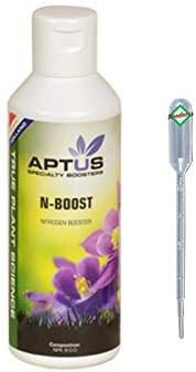 Weedness Aptus N-Boost Premium Engrais liquide biologique pour culture en intérieur 150 ml 5 l