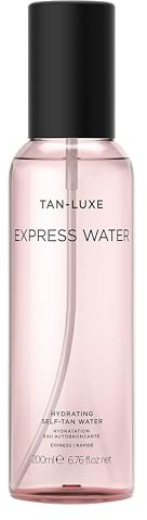 Tan-Luxe Express Water Self Tanner Spray, Tanning Water, 6.76 Fl Oz
