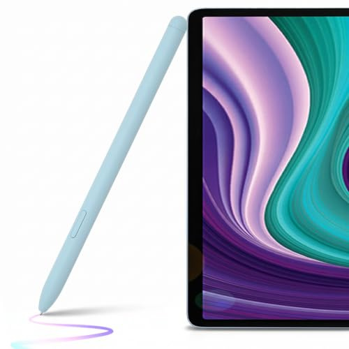 Tablet Lite Stylus-Ersatz für Tab S6, Hochempfindlicher, Präziser, Langlebiger Kunststoff-Smart-Stift mit 5 Spitzen für SM P610 SM P615 Tablet (Blau)