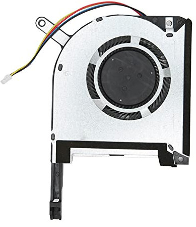 KIMISS Fx506L Ventole di Ricambio Tuf Fx505Dy Ventole Lega di Alluminio, ABS CPU Ventola di Raffreddamento GPU 4 Pin Buona Dissipazione del Calore Ventola di Raffreddamento per (Ventola