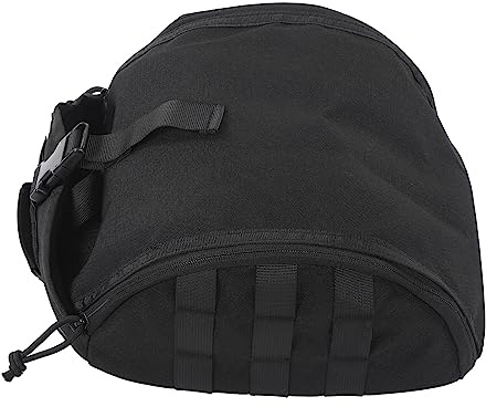 Cam Helmtasche, Kratzschutz, Verstellbare Helm-Aufbewahrungstasche für Schutzhelme, Helm, Schwarz, Heim- und Gartenarbeit, Aufbewahrungszubehör (BLACK)