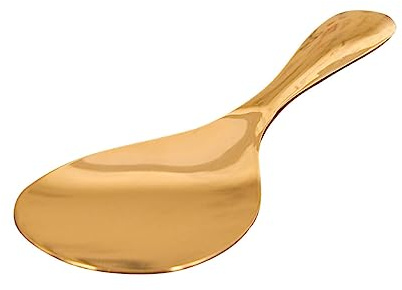 LABRIMP Cuchara De Arroz Antiadherente De Latón Pequeño, Pala Para Arroz De Cocina Resistente Al Calor, Accesorio Multifuncional Hogar y Restaurante