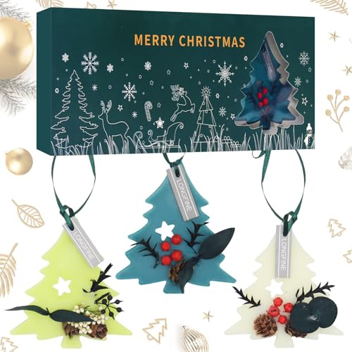 Fengyang® Duftkerzen Geschenkset für Frauen, Natürliches Sojawachs-Duftkerzen-Set, Dekorative Frauen Duftkerze, Geeignet für Weihnachten, Geburtstag, Valentinstag, Aromatherapie, Hochzeiten (3pcs)