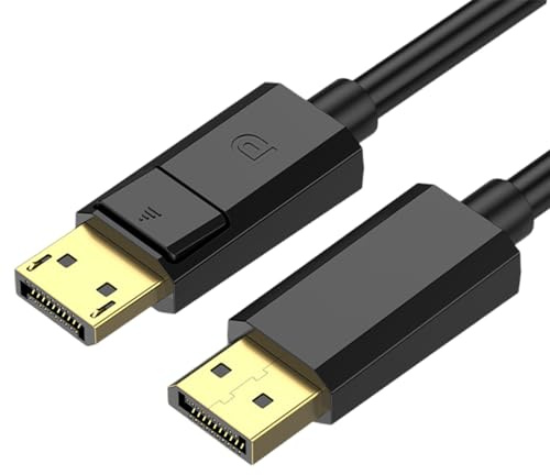 Uqezagpa Flexible DisplayPort To DisplayPort Cable 4K60Hz And 2K@144Hz 1080P Enhances Shielding For Stable Transmission Display Port Cable