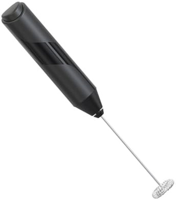 COLLBATH Miscelatore Elettrico per Uova Portatile Nero Frusta Batteria Abs Fili Attrezzo Sbattitore per Cucina Agitatore Manuale per Albumi e Ingredienti Liquidi Facile e Silenzioso