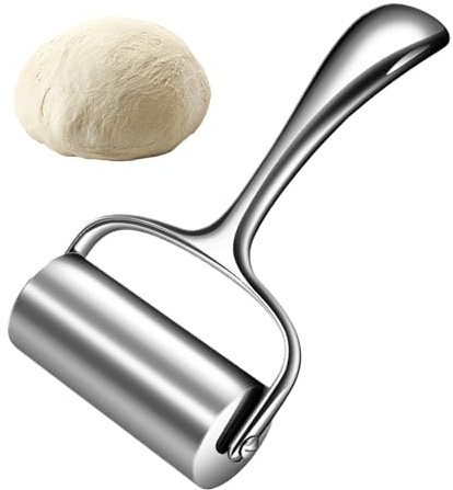 Mattarello Per Dolci,Utensile Da Cucina Antiaderente Resistente,con Impugnatura Ergonomica - Pasta, Frolle, Dumpling, Fondant, Dolci, Garantisce Una Pasta Uniforme Per Pizza, Ravioli E Pasticc