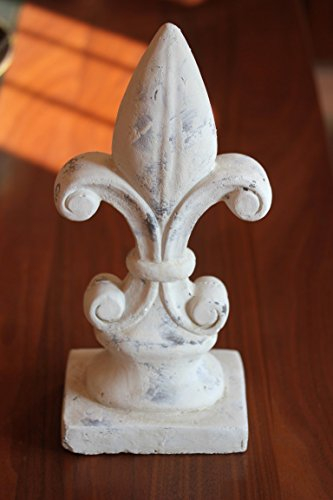 Keramik Nostalgie Deko LILIE antik Optik 26 x 13 cm