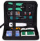 CGBOOM 16 in 1 Netzwerk Werkzeug Set, Netzwerk Reparaturwerkzeuge, Netzwerk Kabeltester Kit, Patchkabel Tester, LAN Kabel Tester für RJ45, RJ11, RJ12 DIY Haushalt Computer Wartung
