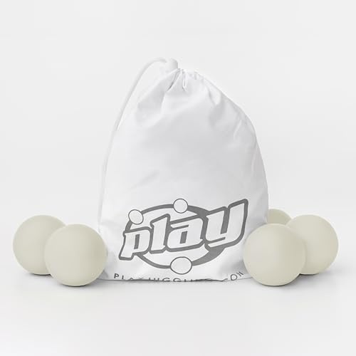 Play Juggling - QUINTETTO Palline da giocoliere per Giocoleria Modello MMX - Fosforescente, 135 g, 67 mm