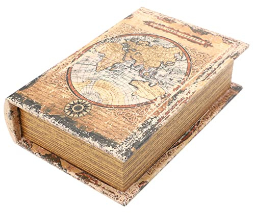 Angoily Falsche Bibel Book Box Vintage Dekorative Bücher Heilige Bibel Bücher Schmuck Boxen für Home Bücherregal Dekorationen Schatzkirche Kirche Geschenke- Karte Stil