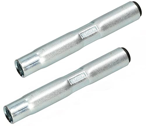 KOTARBAU® 2er Set Gewindemuffe ⌀21 mm M16 zum Einmauern für Einstellbares Torband Verzinkt