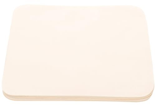 VILLCASE 100sheets Absorbent Pottery Trimming Cloth Soft Craft Making Tool for Pottery Projects Lightweight for Smoothing and Shaping