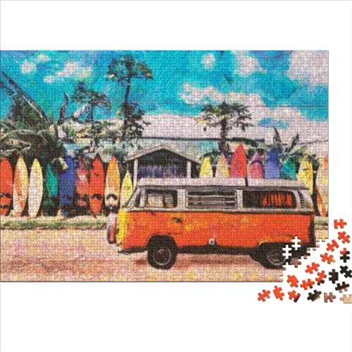 1000 teiliges Puzzle für Erwachsene und Jugendliche ab 14 Jahren Surf Träumer tolle Geschenke für Weihnachten 1000 Teile (75 x 50 cm)