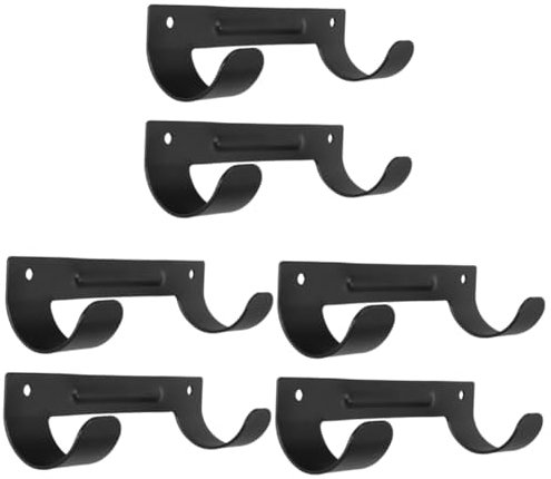ABOOFAN 6 Piezas Colgador para Tabla De Planchar Soporte De Montaje En Pared Colgador De Puerta para Tabla De Planchar Estante para Tabla De Planchar Colgador De para