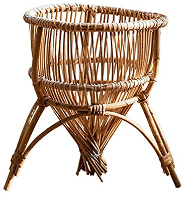 Xilin-872 Blumenständer/Blumenregal Pflanzenständer for Blumentöpfe im Innen- und Außenbereich, Korb-Display, Blumentopfständer, rustikale Garten-, Büro- und Heimdekoration Pflanzenständer