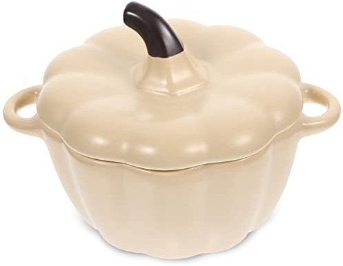 Alipis Ciotole Per Dessert Alla Zucca Ciotola Per Condimenti Ciotola Per Caramelle Del Ringraziamento Zuppa Di Zucca Casseruola Piatto Per Caramelle Alla Zucca Salsa Con Coperchio