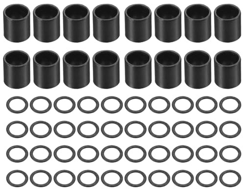 YOKIVE Skateboard Tool Kits, Bearing Spacers Skateboarding Speed Washer, Great for Skateboard Hardware Replace, (Black)