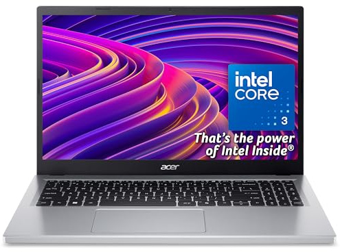 acer Aspire Go 15 AG15-32P Laptop - Intel Core 3 N355, 8GB, 256GB SSD, Integrated Graphics, 15.6 Full HD, Windows 11, Silver