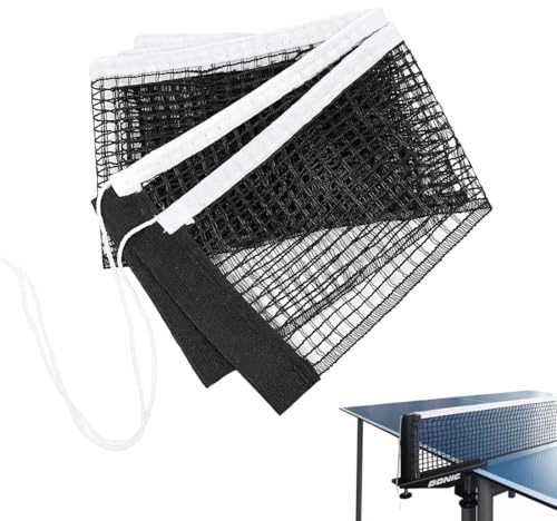 ZENQARI Rete da Ping Pong, 180 x 15 cm Rete Tavolo Ping Pong in Poliestere Rete di Ricambio per Ping Pong Portatile Reti e Postazioni da Ping Pong Professionale