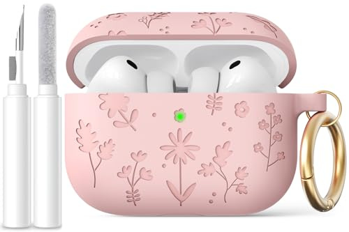 AhaStyle Hülle für AirPods Pro 3 (2025) mit Reinigungsset