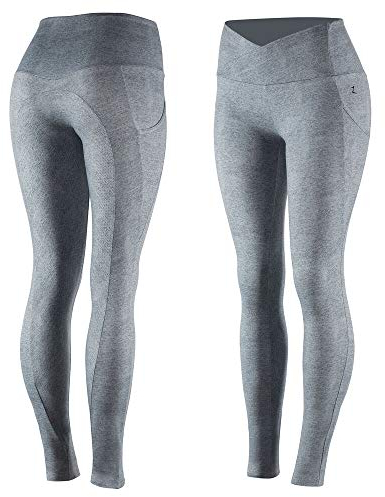horze Leigh Trainings-Vollbesatz-Reitleggings mit Silikon-Grip, ergonomischem Bund und Handytasche