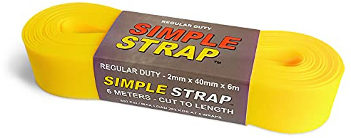 SIMPLE STRAP TIEDWN YLW