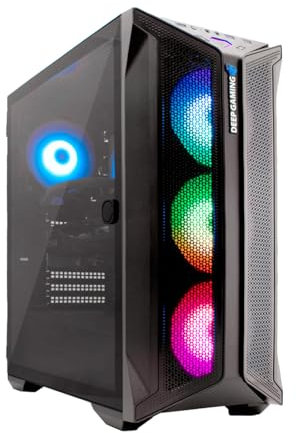 DeepGaming - PC Gaming Nostromo Pro Intel Core i9-12900F, Nvidia RTX5050 8GB, 32GB RAM DDR4, 2TB SSD PCIe4.0, WiFi AX 1800. Windows 11 Pro. PC Gamer Color Negro