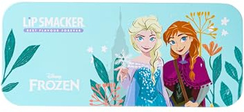 Lip Smacker Frozen Lip & Face Color Tin, Colorido Seguro-para-Usar Labios y Rostro Maquillaje Set de Regalo Incluyendo Brillos de Labios y Cremas para tus Hijos, Aplicadores de Maquillaje